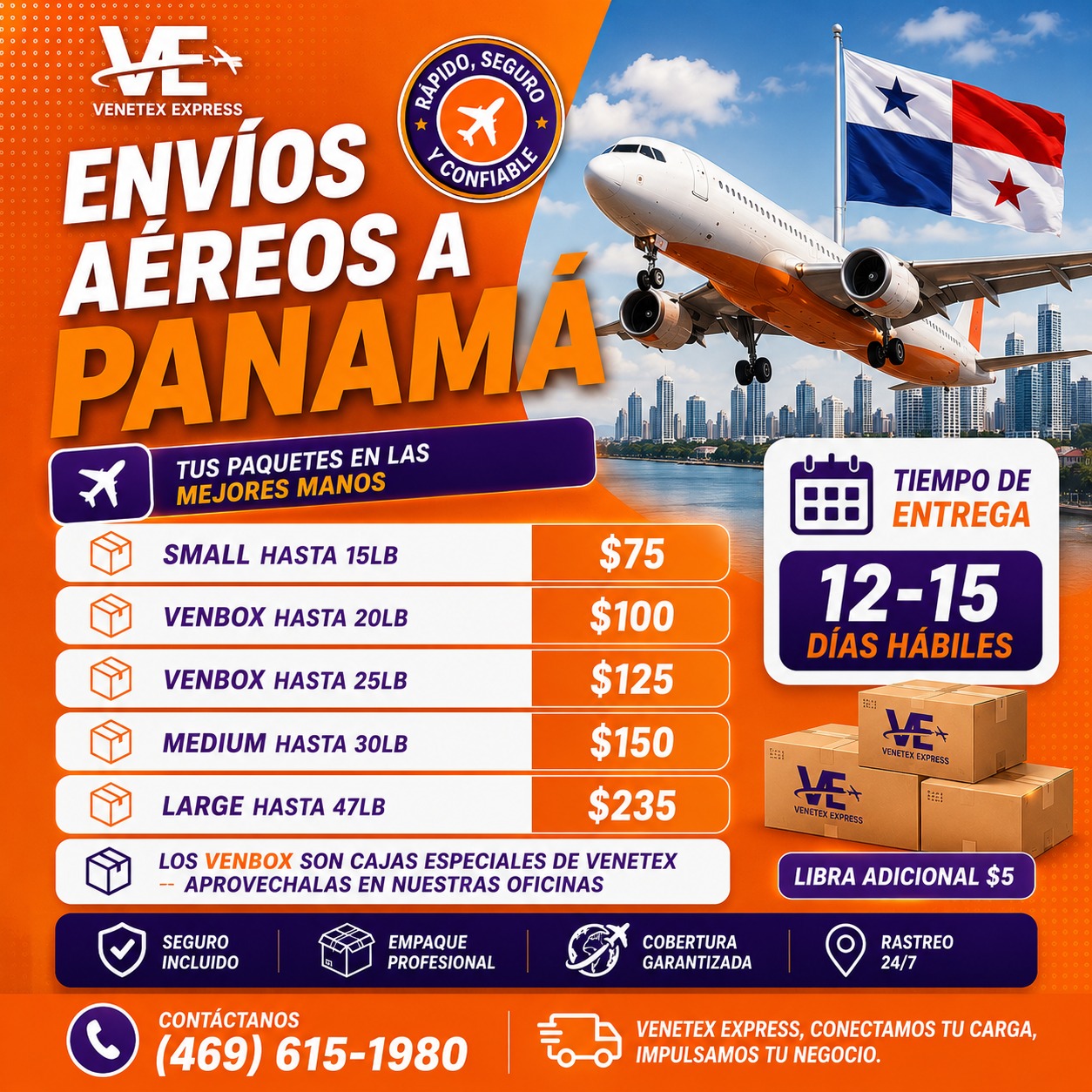 Envíos Aéreos Panamá